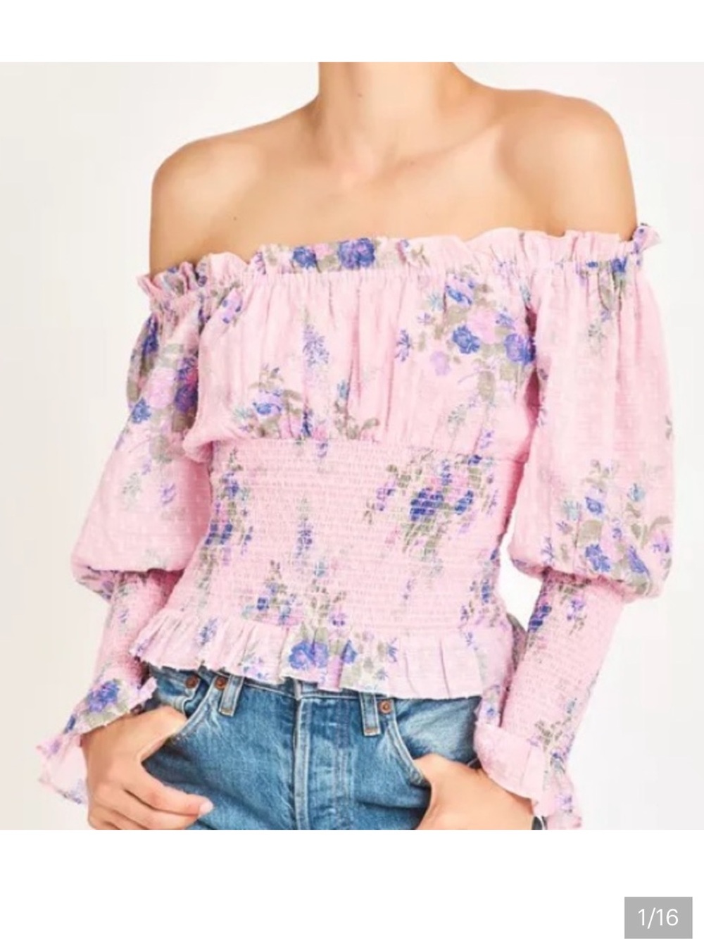 LoveShackFancy Fifi top